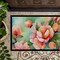Edge Collections - 24" x 36" - Multicolor - Delaware Peach Blossom Doormat Indoor Outdoor Rugs - 1 Piece